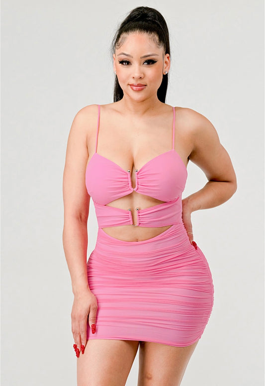Mia Dress-Pink