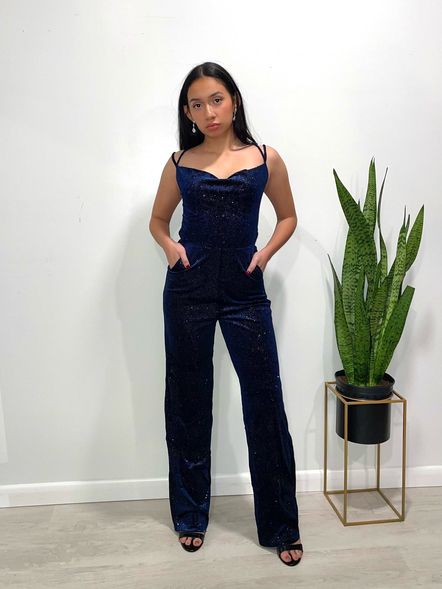 Alina Jumpsuit -Navy