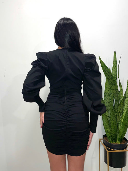 Naomi Mini Dress -Black