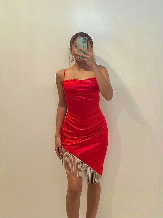 Kendall Dress -Red