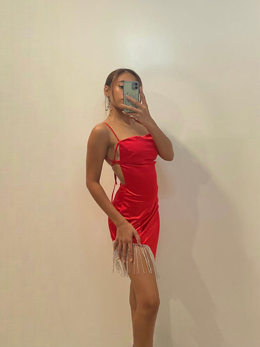 Kendall Dress -Red